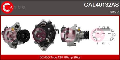 Генератор CASCO CAL40132AS для TOYOTA HILUX