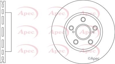 Brake Disc APEC DSK3367