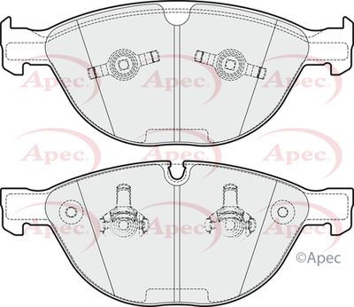 Brake Pad Set APEC PAD1742