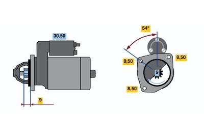 STARTER BOSCH 0986013210