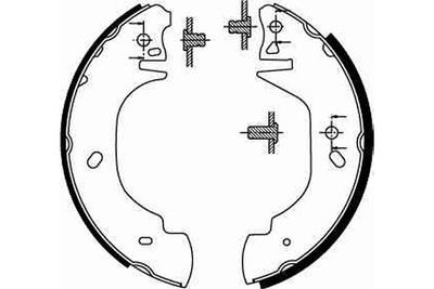 Brake Shoe Set GS8629