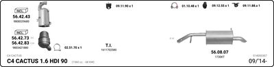 Układ wydechowy IMASAF 514000307