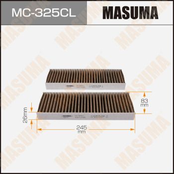 Фильтр, воздух во внутренном пространстве MASUMA MC-325CL для NISSAN CEDRIC