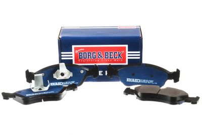 комплект спирачно феродо, дискови спирачки BORG & BECK BBP1423