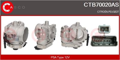 CARCASA CLAPETA CASCO CTB70020AS