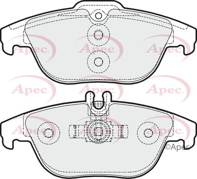 Brake Pad Set APEC PAD1619