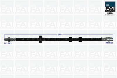 спирачен маркуч FAI AutoParts FPBH163