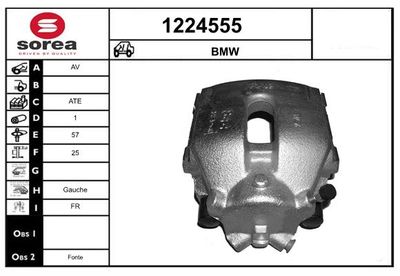 BREMSSATTEL SNRA 1224555