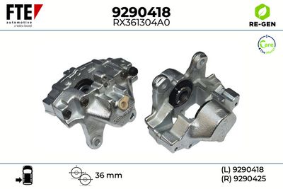 спирачен апарат FTE 9290418
