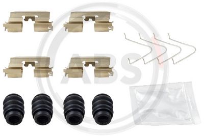 Accessoireset, schijfremblok ABS 0165Q
