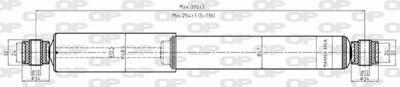 Амортизатор OPEN PARTS SAB8537.12 для VW KAEFER