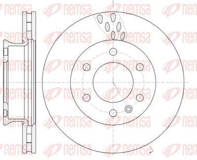 Brake Disc 61034.10