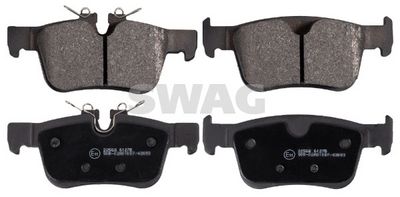 Sada brzdových destiček, kotoučová brzda SWAG 33 10 7600