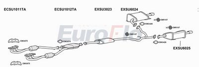 Układ wydechowy EUROFLO SULEG302001