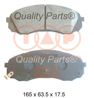 Комплект тормозных колодок, дисковый тормоз IAP QUALITY PARTS 704-21055 для KIA CARNIVAL