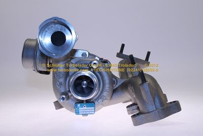 LADER AUFLADUNG SCHLÜTTER TURBOLADER 17207110 2