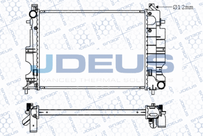 JDEUS M-0240170 Крышка радиатора  для SAAB  (Сааб 900)