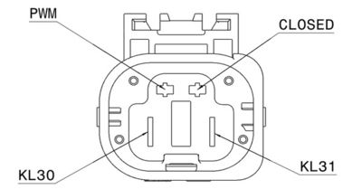 Wentylator, chłodzenie silnika MAHLE CFF 405 000P