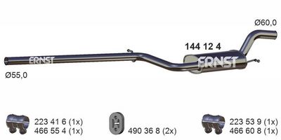 MITTELSCHALLDäMPFER