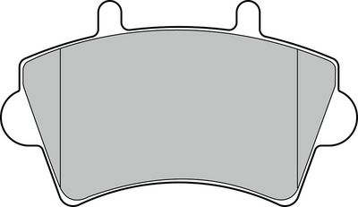 BREMSBELAGSATZ SCHEIBENBREMSE VALEO 301537 1