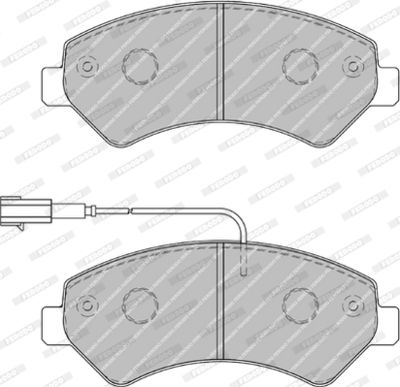 SET PLACUTE FRANA FRANA DISC FERODO FVR1925 2