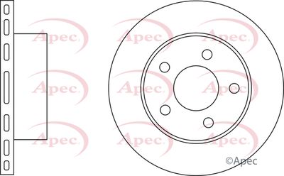 Brake Disc APEC DSK2025