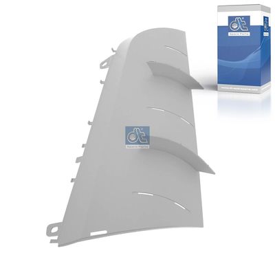 Placa deflectora de aire, cabina