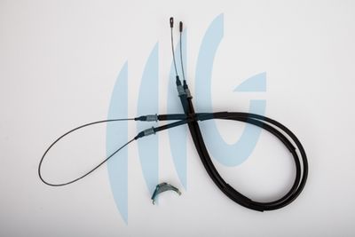 Тросик, cтояночный тормоз RICAMBIFLEX GM 01360648 для OPEL MONZA
