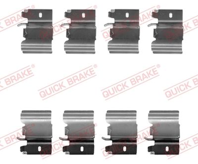 Комплектующие, колодки дискового тормоза KAWE 109-1823 для CADILLAC CTS