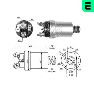 SOLENOID ELECTROMOTOR
