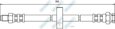 APEC Brake Hose BHO4045