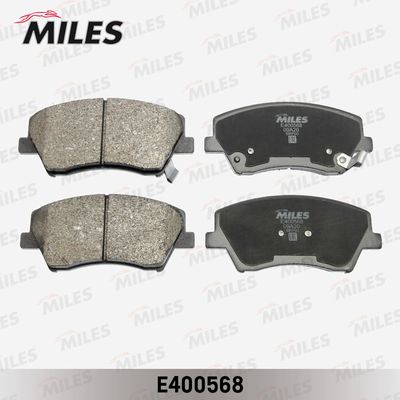 Комплект тормозных колодок, дисковый тормоз MILES E400568 для HYUNDAI ELANTRA