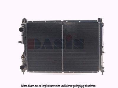 Радиатор, охлаждение двигателя AKS DASIS 080700N для FIAT TEMPRA