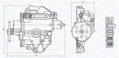 POMPA ULEI MAGNETI MARELLI 351516000085 1