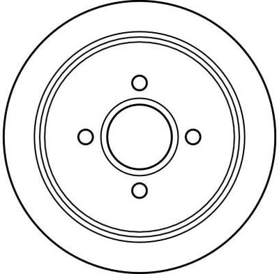 BREMSSCHEIBE TRW DF2647 1