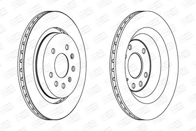 BREMSSCHEIBE CHAMPION 562220CH 1