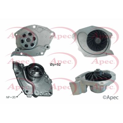 Water Pump, engine cooling APEC AWP1453