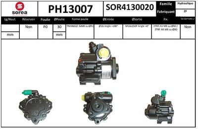 Hydraulické čerpadlo, řízení EAI PH13007
