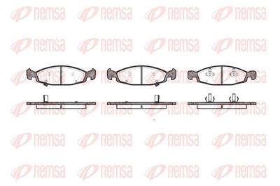 Brake Pad Set, disc brake 0736.02