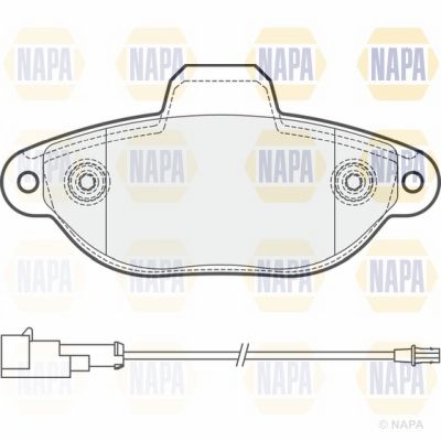 Brake Pad Set NAPA PBP7092