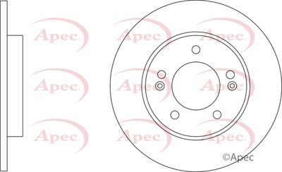 Brake Disc APEC DSK3372