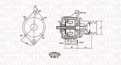 Alternator 063731367010