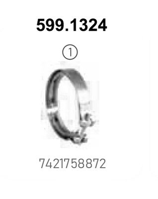 COLIER SISTEM DE ESAPAMENT