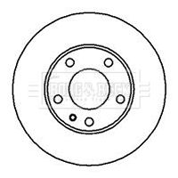 BORG & BECK BBD4397 Тормозные диски для BMW 7 (E23) 733 i BORG & BECK BBD4397 Тормозные диски для BMW 7 (E23) 733 i