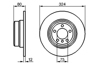 Brake Disc 0 986 479 167