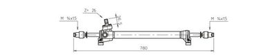 Рулевой механизм GENERAL RICAMBI CI4004 для CITROËN GS