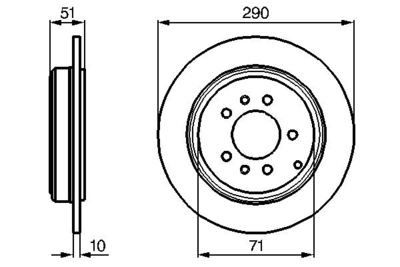 Brake Disc 0 986 478 733