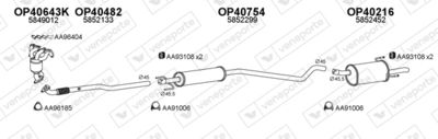 ABGASANLAGE VENEPORTE 400593