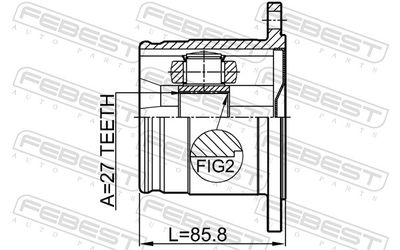 Joint Kit, drive shaft 0211-S50R