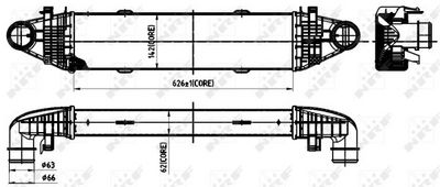 LADELUFTKüHLER NRF 30315 4